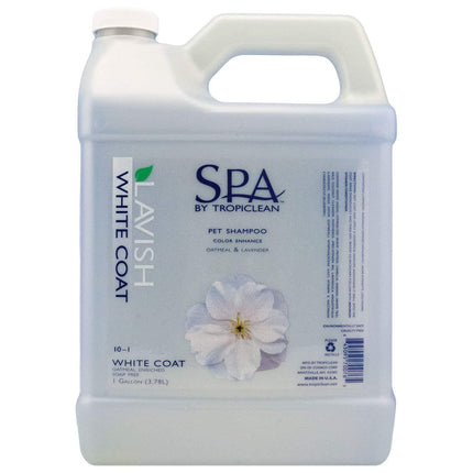 Spa Lavish White Coat Shampoo Radiant - Gallon