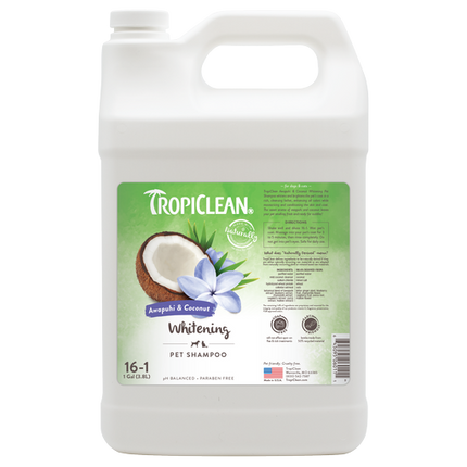 Tropiclean Awapuhi & Coconut Whitening Shampoo - Gallon