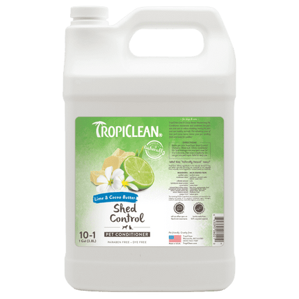 Tropiclean Lime And Cocoa Butter shed Control Conditioner - Gallon