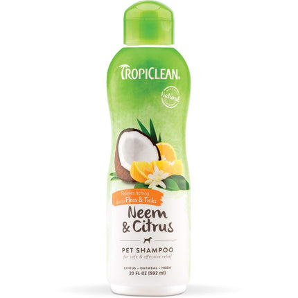 Tropiclean Neem & Citrus Itch Relief Shampoo - 20 oz