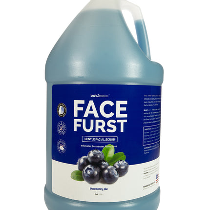 Bark 2 Basics Face Furst Facial Scrub- Blueberry  - Gallon