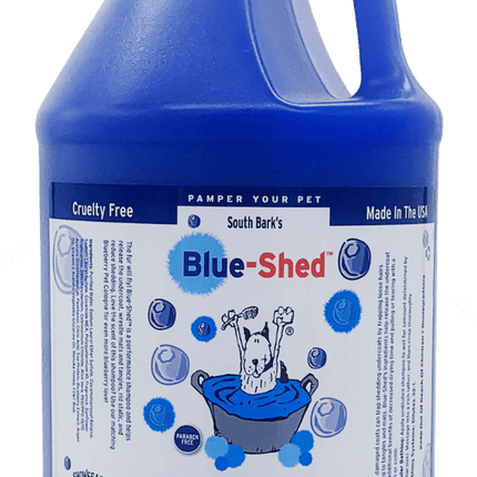 South Barks Blue-Shed Deshedding Shampoo - 1 gal