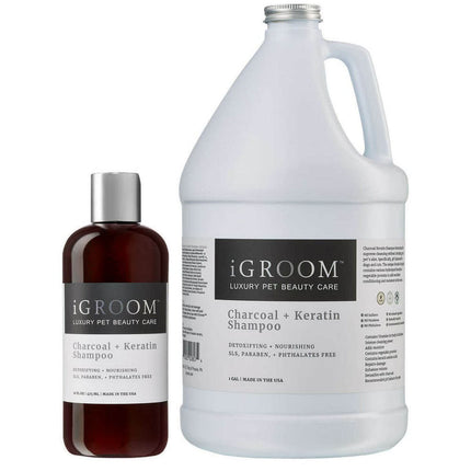 iGroom Charcoal & Keratin Shampoo - Gal