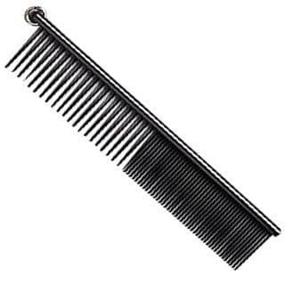 Greyhound Style Combs - 7.25" Med-Coarse (Teflon, Round Back)