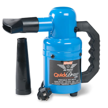 Air Force Quick Draw Mini Portable Pet Dryer PED-500 - Blue