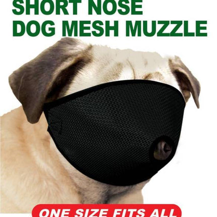 Muzzle Mesh Dog - One Size Only